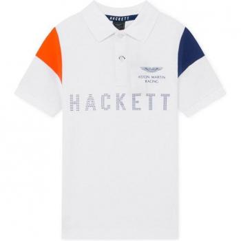 Polo de niño manga corta Aston Martin Racing Hackett