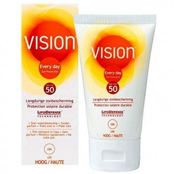 Protector Solar Diario Vision SPF 50 - Resistente al Agua - 50 ml