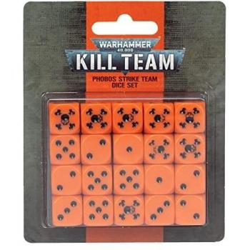 Games Workshop - Warhammer 40,000 - Matar al equipo: Phobos Strike Team Dice
