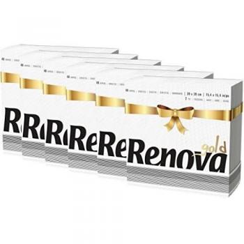 Renova Servilletas de Mesa, Color Blanco - 6 Packs