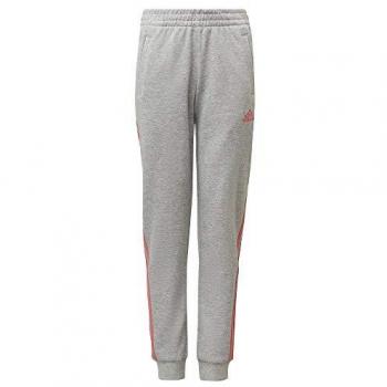 Adidas Pantalones Tapered Leg 3 Bandas Junior Niña Largos Gris de Multideporte - GM7080