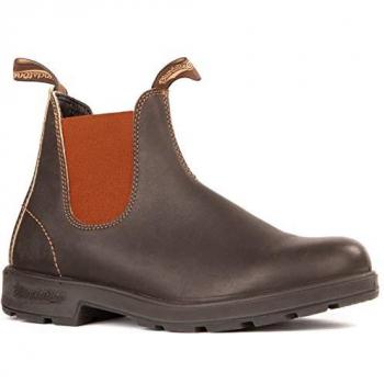 Blundstone 1918 Unisex Leather Chelsea Boots - Brown/Terracotta, Size UK 11