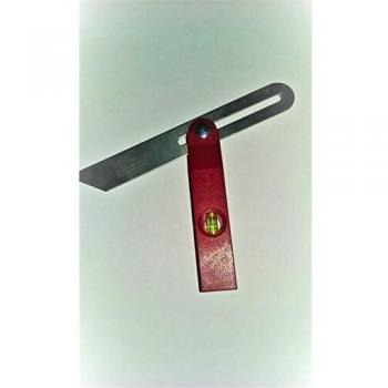 Ferreteriamateo. Escuadra Falsa 18 cm. Acero Inoxidable graduada