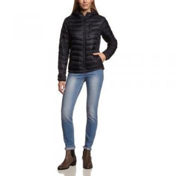Ultrasport Avery Plumífero Reversible 2 en 1, Mujer, Negro/Marrón, XL