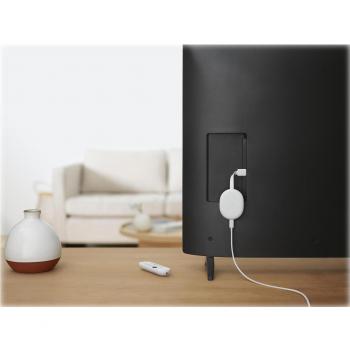Google Chromecast con Google TV 4K Ultra HD HDMI blanco hielo