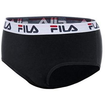 Culotte de algodón para mujer Fila Print negro - L