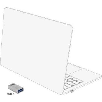 Pendrive USB 3.2 de 256 GB con carcasa de metal y velocidad de transferencia de 5 Gbps