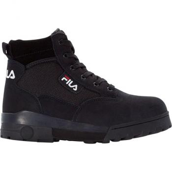 Fila Grunge II Mid Women's Black Lace-Up Boots