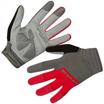 Guantes de ciclismo Endura Hummvee Plus II largos rojos XL