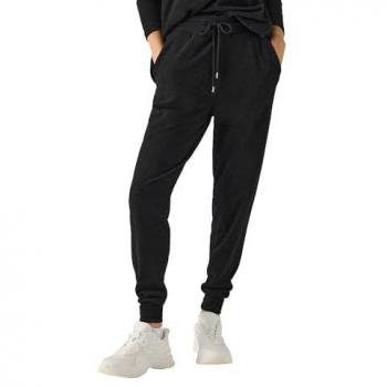 Pantalón Térmico Interior Afelpado con Bolsillos Laterales Negro Ysabel Mora