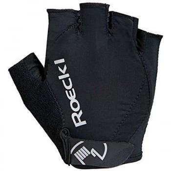 Roeckl Baku Guantes Cortos de Ciclismo, Hombre, Negro, 7