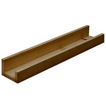 Decowood - Estante de Pared DUC en Madera de Pino Envejecida Grande - 100x6x6 cm
