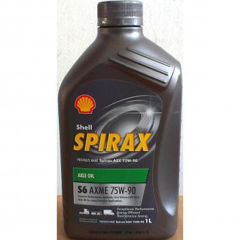 Aceite para engranajes SHELL Spirax S6 AXME 75W90 1L - Aceite de transmisión, viscosidad 75W90, capacidad 1 litro