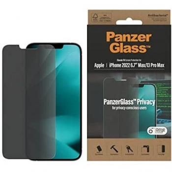 Protector de Pantalla PanzerGlass Classic Fit Privacy para iPhone 13 Pro Max/14 Plus