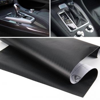 motorsportandaccessories® 3d de fibra de carbono vinilo con textura mate 300 mm x 300 mm rollo – la mejor calidad de Vinilo de fibra de carbono efecto – Wrap insignias paneles de coche etc