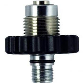 Mares DIN 300Bar (42-22) - Conector, Color Negro, Talla Bx