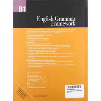 English Grammar Framework. Book. B1