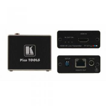 Transmisor Kramer PT-871XR HDMI 4K HDR Sobre Dgkat 2.0 con Alimentación PoC - Largo Alcance