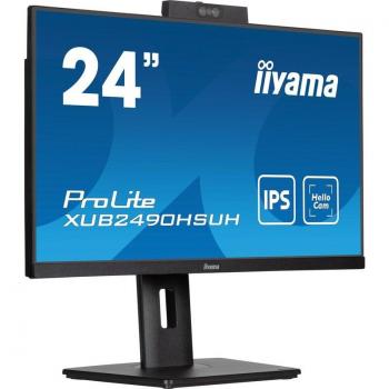 Monitor iiyama ProLite XUB2490HSUH-B2 23.8 LED IPS Full HD 1920x1080 100Hz con Webcam y Altavoces