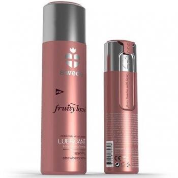 Swede Fruity Love Lubricante Sabor Fresas con Champagne 100 ml