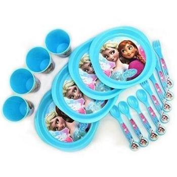 Vajilla Infantil Frozen (16 piezas)