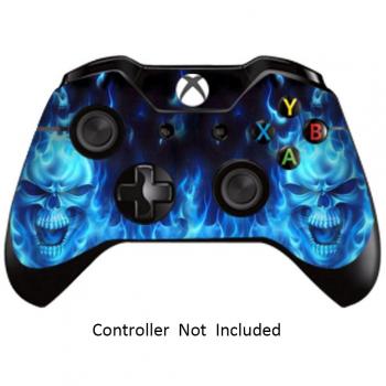 GameXcel ®  Controlador Xbox Una piel - Xbox personalizada 1 mando a distancia de vinilo pegatinas - Modded Xbox One Accesorios cubren la etiqueta - Blue Deamon [ Controlador no está incluido]