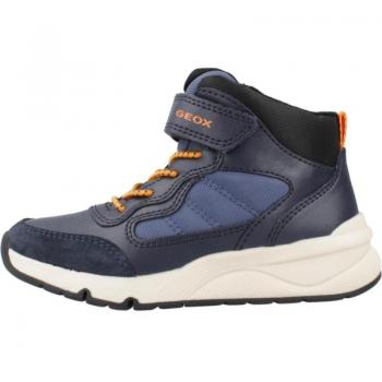 Geox J Rooner Blue Kids Sneakers