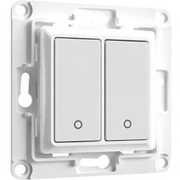 Shelly Interruptor Pared Switch Doble Blanco
