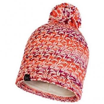 Buff Valya Gorro Tricot Y Polar, Mujer, Cru, Talla única