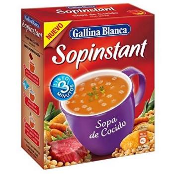 GALLINA BLANCA Sopinstant sopa de cocido caja 3 sobres