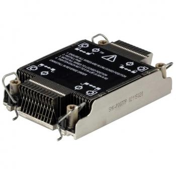 Supermicro SNK-P0077P 1U CPU Cooler - Passive Heatsink for LGA4189, Black Stainless Steel