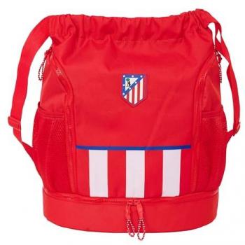 Mochila Saco Atlético Madrid Rojo 35 x 40 x 1 cm, ideal para niños de diferentes edades, cómoda y versátil, calidad y resistencia