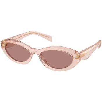 Prada PR 26ZS Women's Geometric Pink Sunglasses