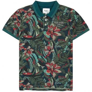 Pepe Jeans Polo Ilieas Verde Niã±o 16 Verde