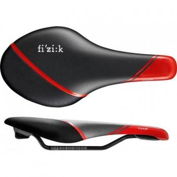 Fizik Thar 29 Manganese - Sillín - rojo/negro 2017