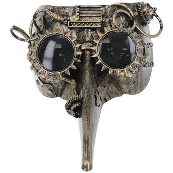 Máscara de Médico de la Peste Steampunk Smiffy's