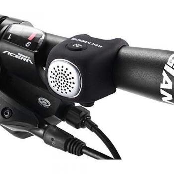 ROCKBROS Timbre Bicicleta Electrónico Mini E-Bell Impermeable para Patinete MTB 3 Sonidos Accesorio para Ciclismo