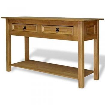 Mexican Pine Corona Style Console Table 90x34.5x73 cm