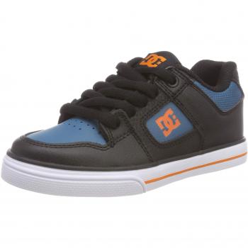 DC Shoes Pure, Zapatillas de Skateboard para Niños, Azul