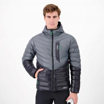 Chaqueta de Montaña para Hombre +8000 Arago Antracita/Azul