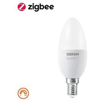 Lámpara Inteligente Osram Vela E14 Regulable Blanca 6W