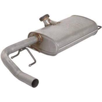 Silenciador trasero 4MAX 0219-01-25015/0219-01-25015P, compatible con vehículos de alto rendimiento, fabricado en acero inoxidable, diseño optimizado para reducción de ruido y mejora del flujo
