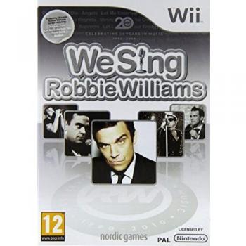 Juego de Karaoke We Sing Robbie Williams con 2 Micrófonos para Nintendo Wii
