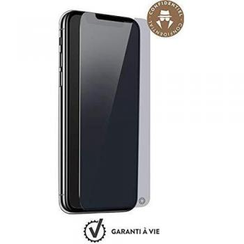 forceglass Incluye Protector de Cristal Templado con Kit de instalación para iPhone XS MAX Ahumado