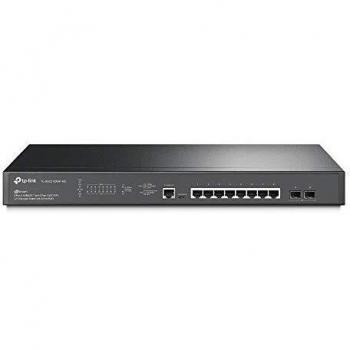 TP-Link JetStream TL-SG3210XHP-M2 - V1 - Switch - 10 Anschlüsse - administrado - una barra de montaje de rack