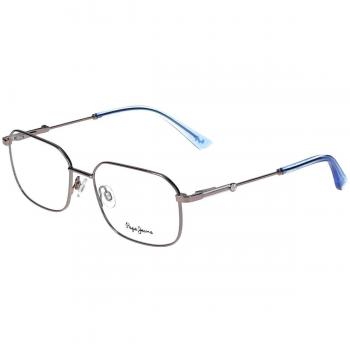 Pepe Jeans PJ1435 910 Men's Eyeglasses Grey Size 55 - Frame Only, Blue Light Block Available