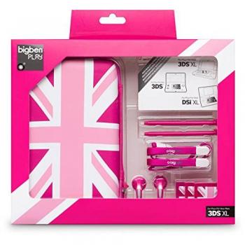 Pack Uk Flag Pink 3Ds Xl [Importación Italiana]