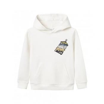 Sudadera name it mlube wh jet stream infantil con gorro y bolsillo