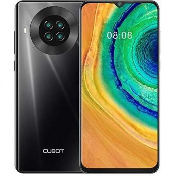 CUBOT Note 20 Smartphone 4G, Teléfono Móvil Libre Android 10.0 6,5 Pulgadas 64GB ROM 4200mAh Quad Cámara12+20MP, Face ID GPS WiFi Dual SIM Quad-Core, Negro