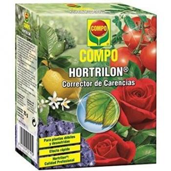 Compo 5 X 5 gr Hortrilon Corrector de carencias, para Plantas débiles y desnutridas, Efecto rápido, Interior y terraza, 25 g